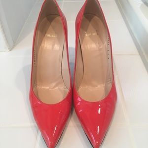 Used Suart Weitzman Red stilettos Size 8.5